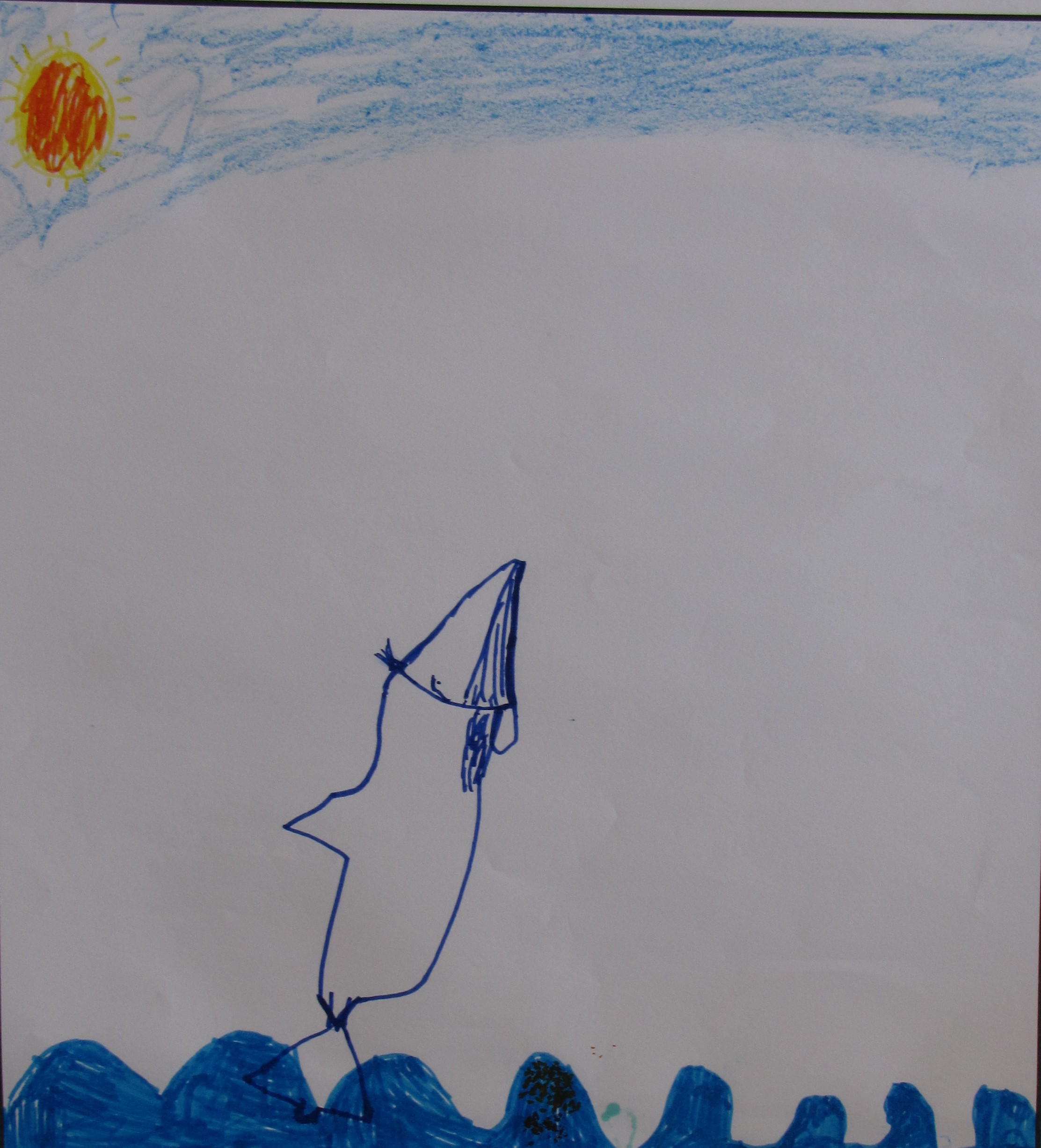 'Highlander' by Jessica McNeilly, Age 7.