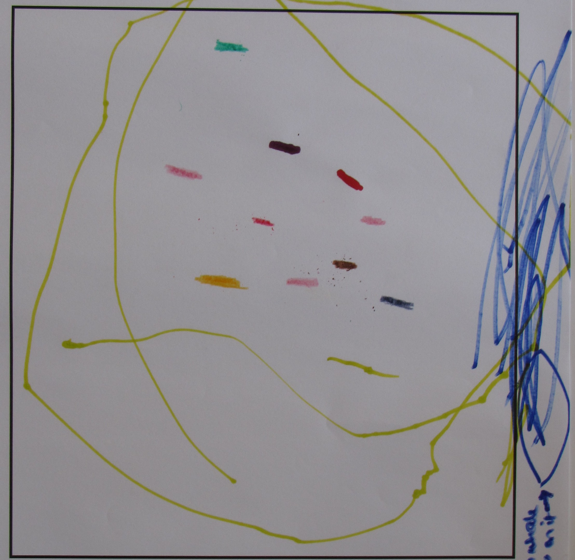 'Colourful Whale' by Ingrid tucker, Age 3